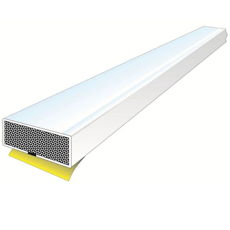 White 2.1 Mtr. Fire Door Seals S/A 15Mm X 4Mm ( One Pack Contains X 25 ) - White 15 x 4MM