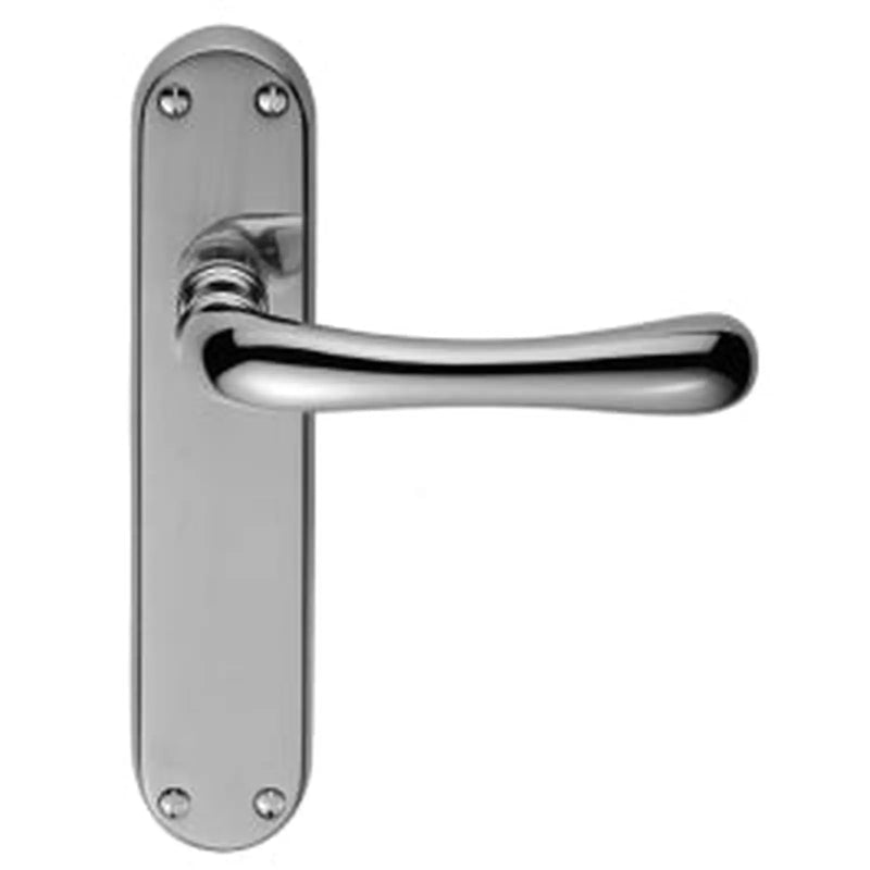 Ibra Lever On Backplate - Latch - Polished Chrome 185MM X 40MM