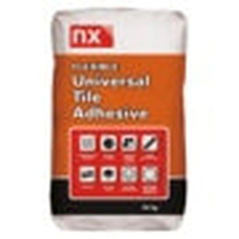 NX Stone White Universal Flexible Tile Adhesive 20kg