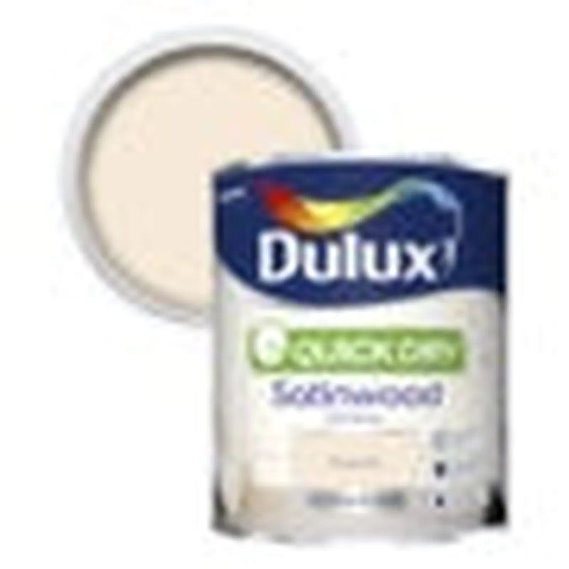 Dulux Quick Dry Satinwood 750ml Magnolia