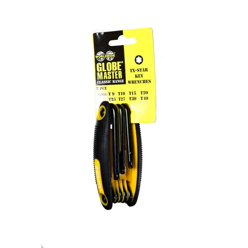 Globemaster Torx Tx StarÂ  Prof Scrwdriver T9,T10,T15,T20,T25,T27,T30,T40