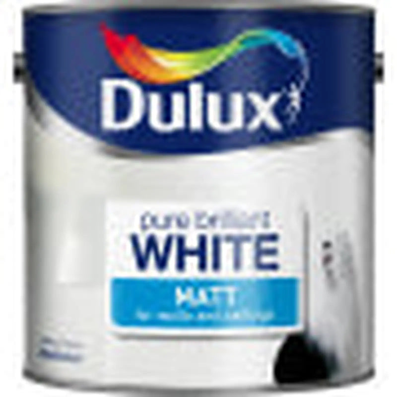 Dulux Matt 2.5L Pure Brilliant White