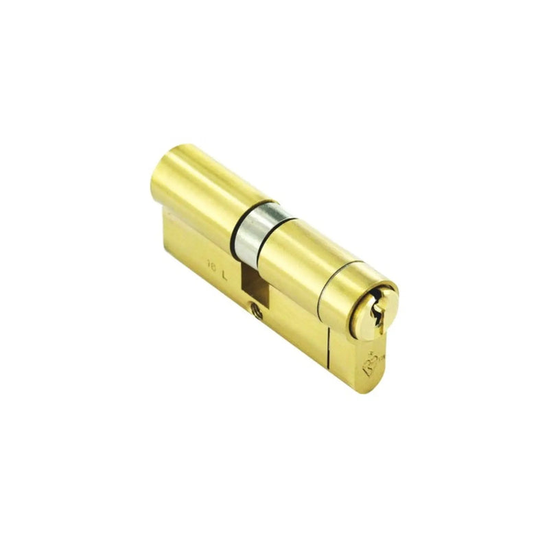 Smiths Locks Safe Snap Euro Double Cylinder Brass 35 x 35mm