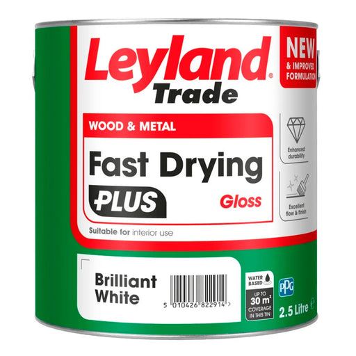 Leyland Trade Fast Drying Plus Gloss 2.5L BW
