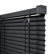 RENAISSANCE PVC Wide Venetian Blind Black 45cm