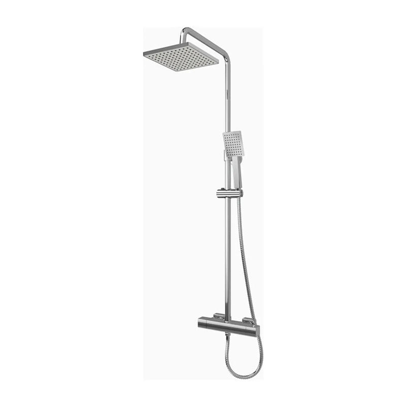 Gainsborough Square Bar Mixer Shower Chrome