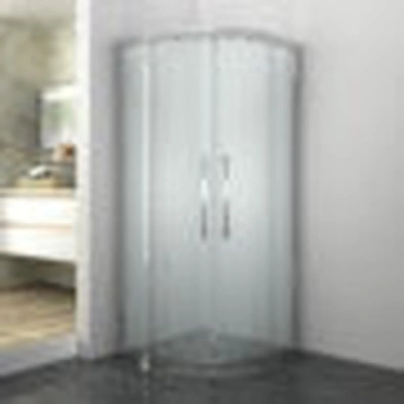 SP Kinder Twin Sliding Door Quadrant Shower Enclosure 800 x 800mm x 1850mm