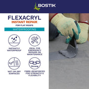 Bostik Flexacryl Instant Repair 5kg Grey