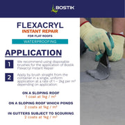 Bostik Flexacryl Instant Repair 5kg Grey