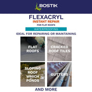 Bostik Flexacryl Instant Repair 5kg Grey