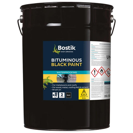 Bostik Bituminous Black Paint 22.5L