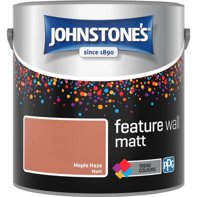 Johnstone's Feature Wall Matt 2.5L Maple Haze
