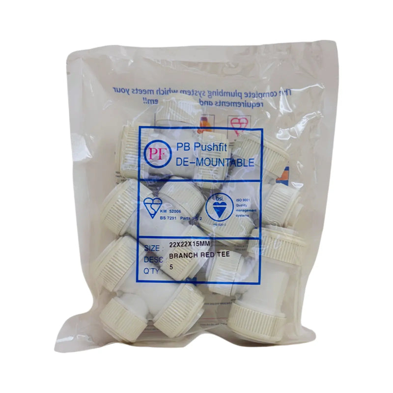 Whitespeed Push-Fit Reducing Tee Pack 5