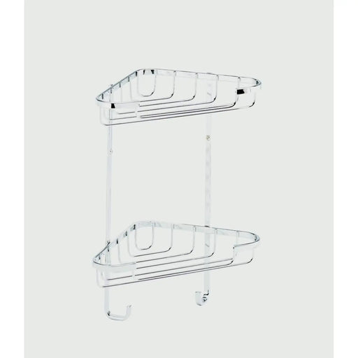 Croydex 2 Tier Corner Basket Small