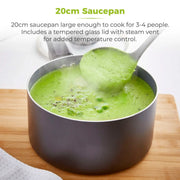 Tower Cerasure Saucepan 20cm
