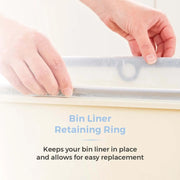 Tower 50L Rectangular Sensor Bin Cream