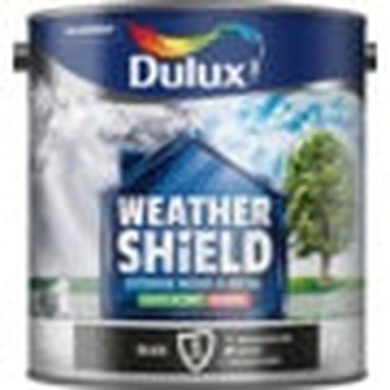 Dulux Weathershield Exterior Quick Dry Gloss 2.5L Black
