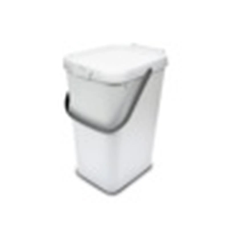 Addis 18L Caddy White & Metallic