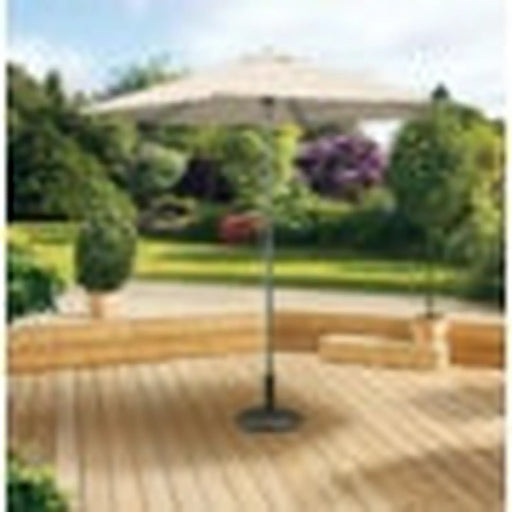 Pagoda Aluminium Push Up Parasol 2.5m Beige