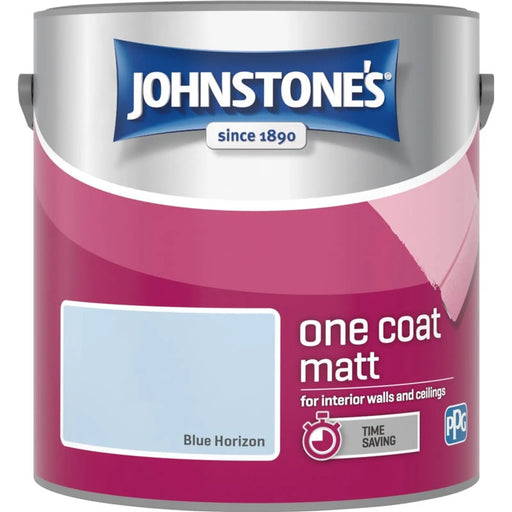 Johnstone's One Coat Matt 2.5L Blue Horizon