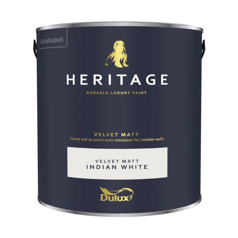 Dulux Heritage Matt 2.5L Indian White