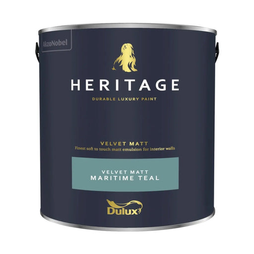Dulux Heritage Matt 2.5L Maritime Teal