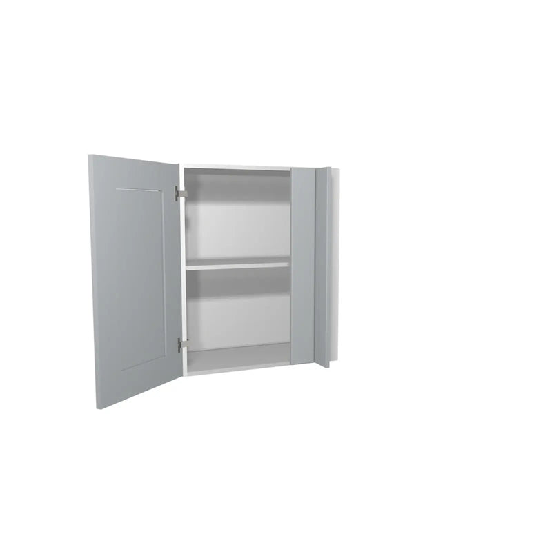 Gower Rapide+ Verona Grey Corner Wall Unit 600mm