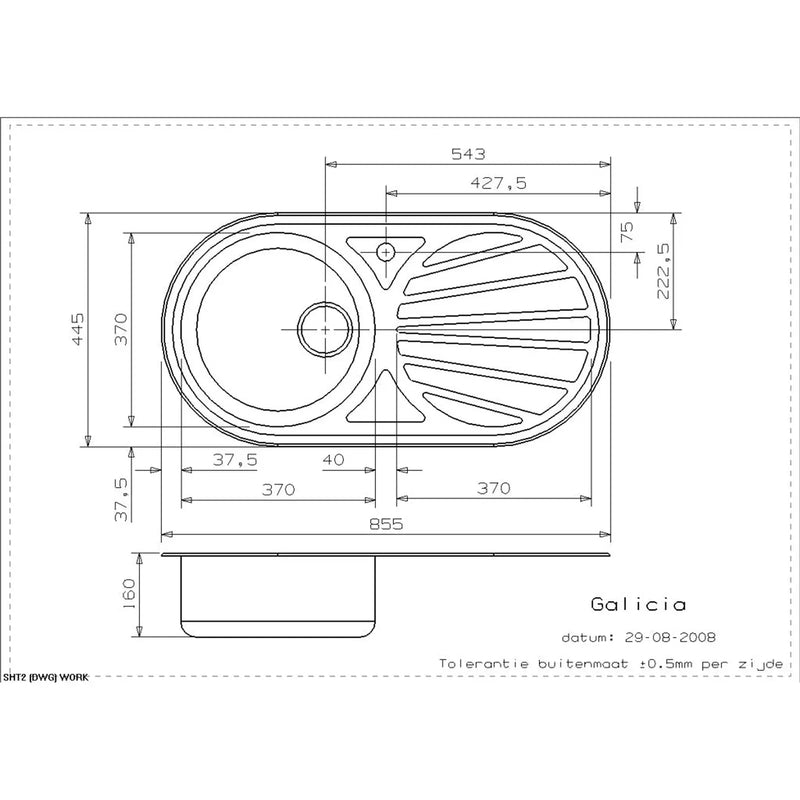 Reginox Galicia Stainless Steel Sink