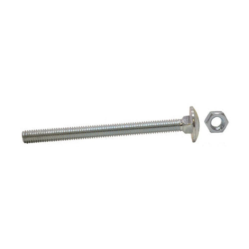 Centurion M6 x 50mm ZP Small Carriage Bolts & Nuts  (200)
