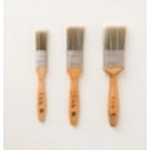 LickTools Bamboo Handle Flat Brush Set 1" Flat / 1.5" Flat / 2" Flat