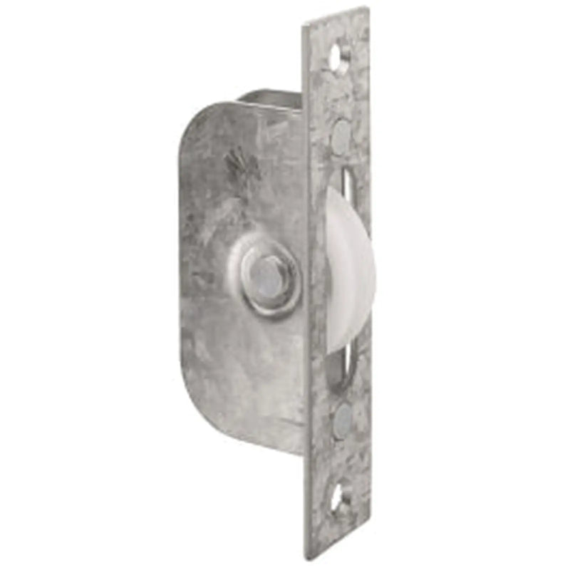 Sash Window Axle Pulley No 1 Galv Forend With Nylon Wheel - Galvanised