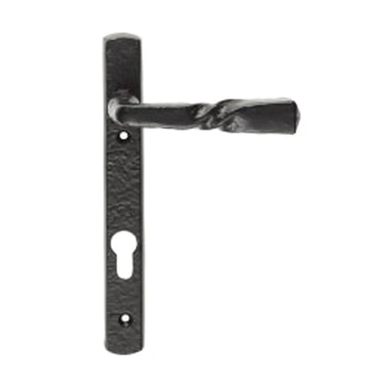 Narrow Plate - Straight Lever Furniture - Black Antique 218MM X 29MM