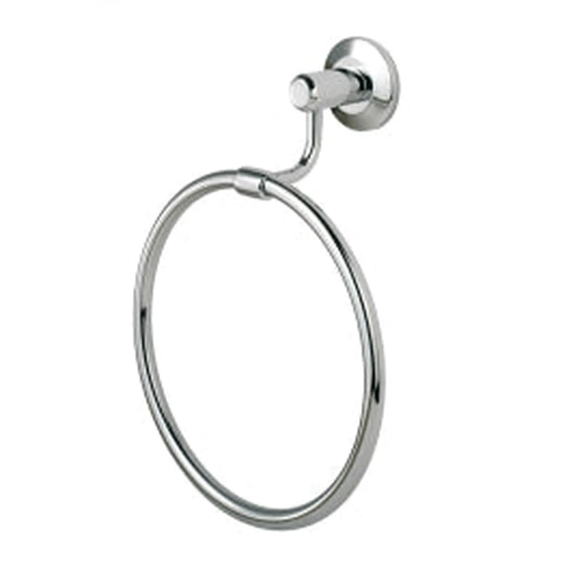 Tempo Towel Ring - 182Mm Dia. - Concealed Fix - Polished Chrome 170x225x85mm