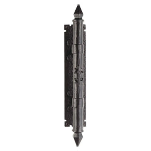 Armorial Pull Handle On Backplate - Black Antique 310 x 65 mm