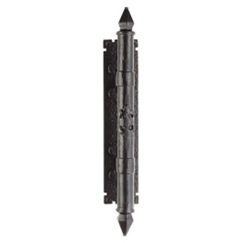 Armorial Pull Handle On Backplate - Black Antique 310 x 65 mm