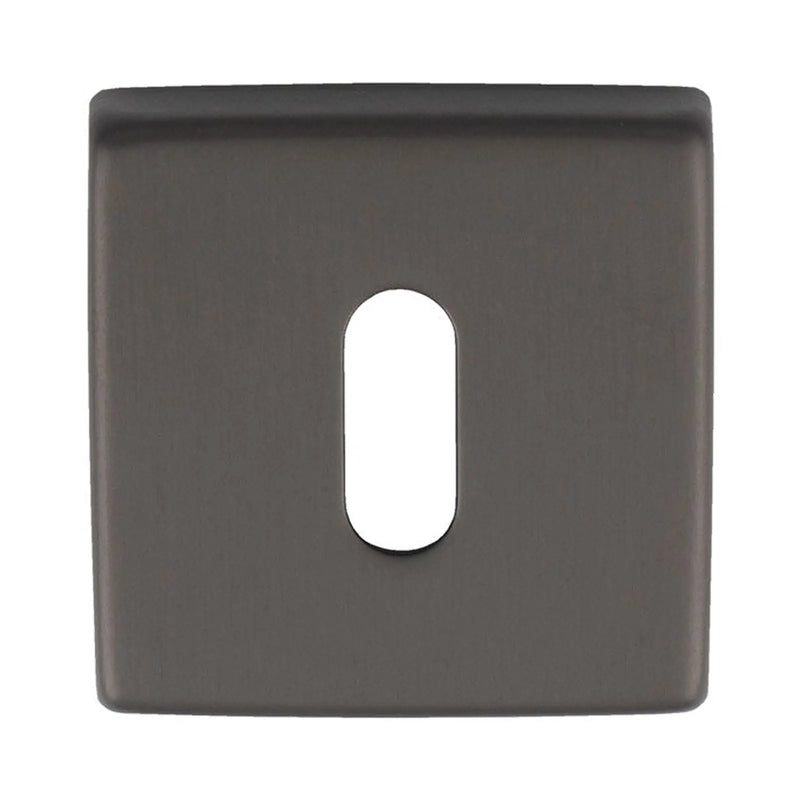 Escutcheon - Lock Profile On Concealed Fix Square Rose Ant (Anthracite) - Anthracite