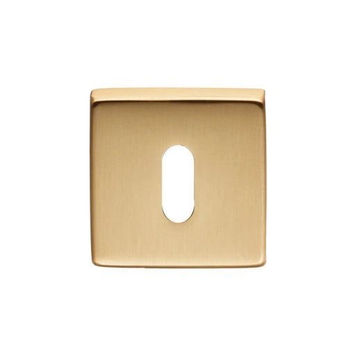 Escutcheon - Lock Profile On Concealed Fix Square Rose Osa (Satin Brass) - Satin Brass