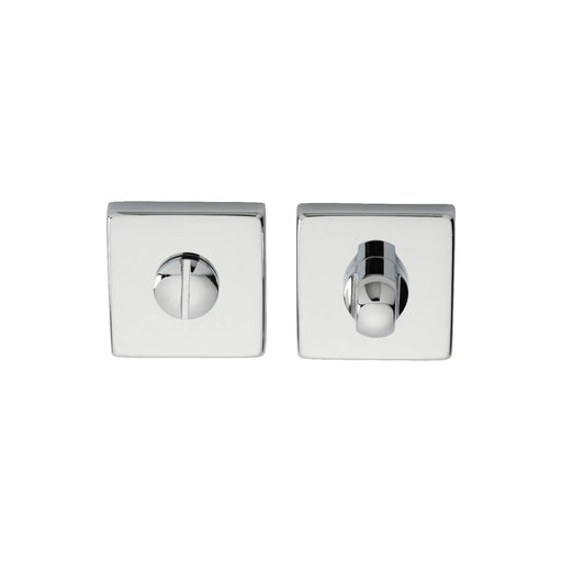 Turn & Release On Concealed Fix Square Rose (Art Lm 40/Qes) Cro (Polished Chrome) - Polished Chrome 50 X 50