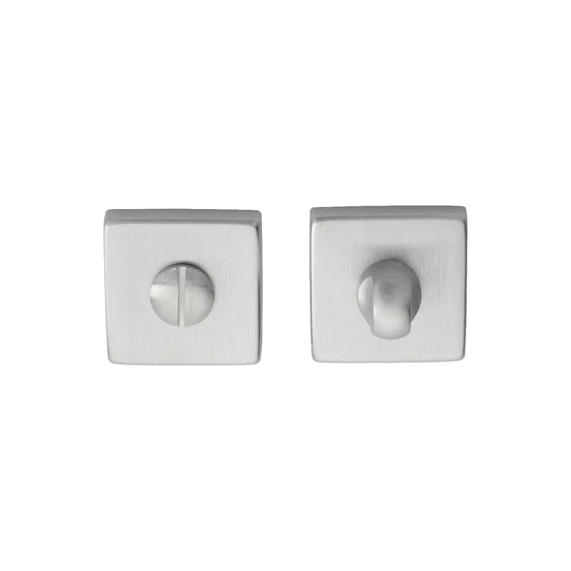 Turn & Release On Concealed Fix Square Rose (Art Lm 40/Qes) Csa (Satin Chrome) - Satin Chrome 50 X 50