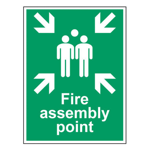 Centurion Fire assembly point - PP (300 x 400mm) - Min Order 2