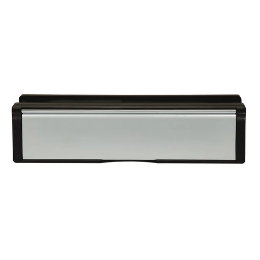 Chrome Intumescent Letterbox 10 Inch (Fs301) - Polished Chrome