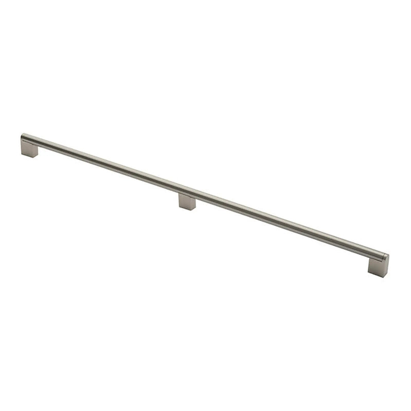 14Mm Bar Handle 608Mm C/C - Satin Nickel/Stainless Steel 608 ( 648 )