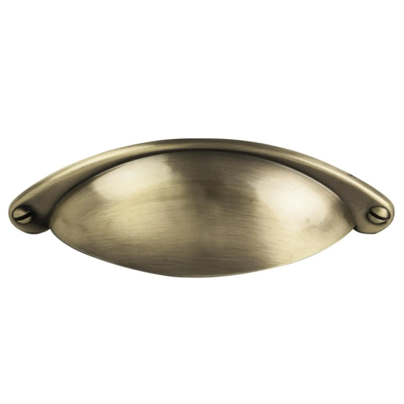 Traditional Cup Handle 64Mm C/C - Antique Burnished Brass 64 ( 104 )