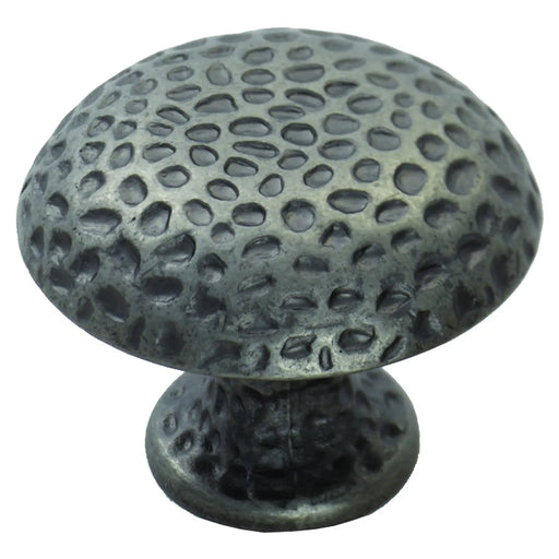 Hammered Finish Knob 38Mm - Antique Steel 20 ( 38 )