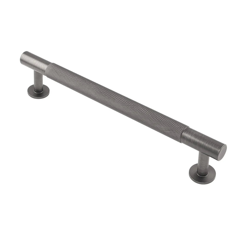 Knurled Cabinet Pull Handle 160Mm C/C - Anthracite