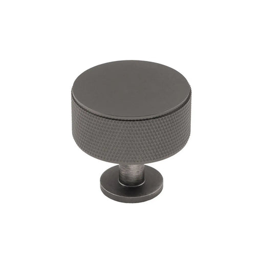 Knurled Cabinet Radio Knob - Anthracite