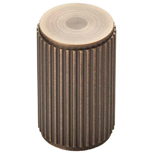 Lines Cabinet Knob - Antique Brass