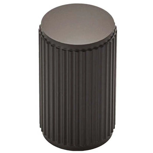 Lines Cabinet Knob - Matt Black