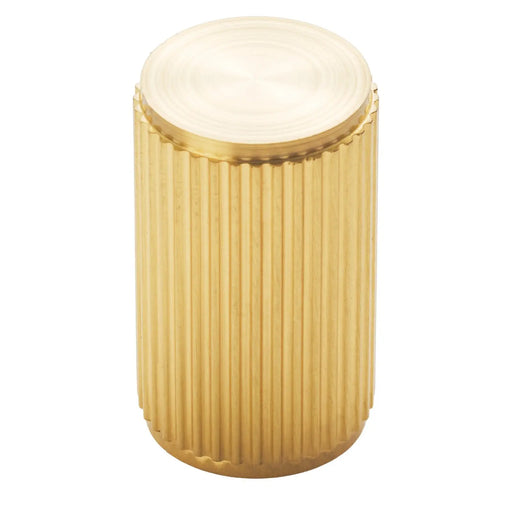 Lines Cabinet Knob - Satin Brass