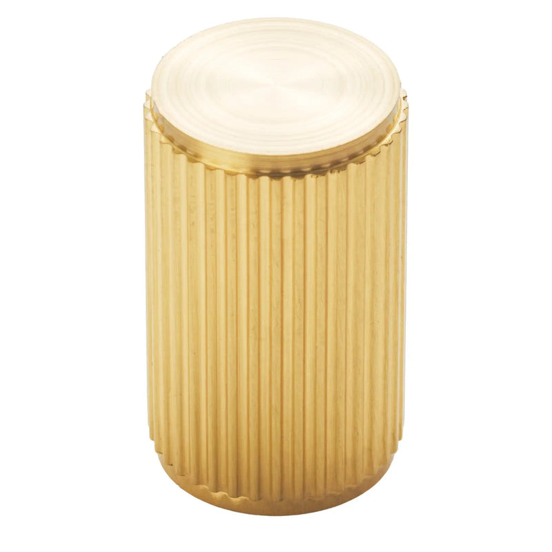 Lines Cabinet Knob - Satin Brass